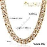 Iced Out Chain/ Bracelet Chain Necklaces