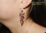 Fancy Dangle Earring- Rose Gold Filled Drop Earrings