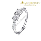 10 Designs Luxury Womens Engagement Rings/ Wedding Sets 7 / Ring F Bands