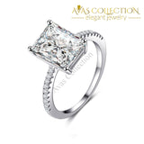 10 Designs Luxury Womens Engagement Rings/ Wedding Sets 7 / Ring B Bands