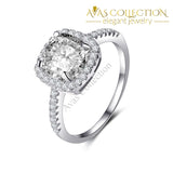 10 Designs Luxury Womens Engagement Rings/ Wedding Sets 7 / Ring C Bands