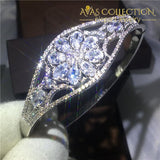 Dazzling Flower Bangle/ Avas Collection Bracelet Bangles