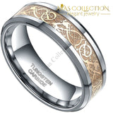 8Mm Tungsten Ring Men Rings