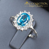 2Ct Oval Cut Ring Rings