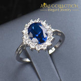 2Ct Oval Cut Ring Rings