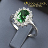 2Ct Oval Cut Ring Rings