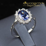 2Ct Oval Cut Ring Rings