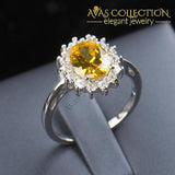 2Ct Oval Cut Ring Rings