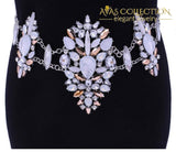 Luxury Crystal Waist Chain Statement Jewelry - Avas Collection