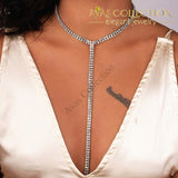Rhinestone Choker Crystal Gem Luxury Necklaces - Avas Collection