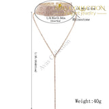 Rhinestone Choker Crystal Gem Luxury Necklaces - Avas Collection