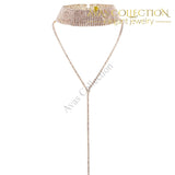 Rhinestone Choker Crystal Gem Luxury Necklaces - Avas Collection