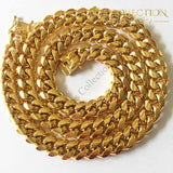 2018 News Arrival 8/10/12/14Mm Stainless Steel Miami Curb Cuban Chain Necklaces Casting Dragon Lock