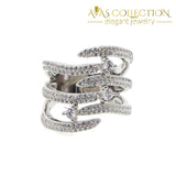 European Luxury Jewelry Sparking Bling Sets