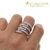 European Luxury Jewelry Sparking Bling Sets