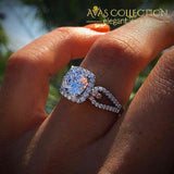 Luxury 4 Styles Wedding Rings Engagement