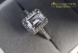 Sparking Engagement Ring Rings