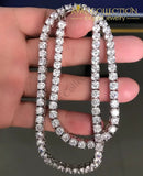 1 Row Rhinestones Hip-Hop 24Inch Necklace Pendants