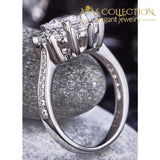 Floral 1 Ct Ring Rings