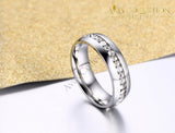 His And Hers Princess Cut Set Rings