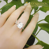 Sparking Engagement Ring Rings