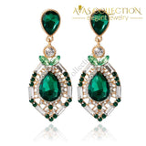 Elegant Fashion Style Crystal Dangle Earrings Drop
