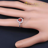 New Arrival Red Heart 4Pcs Set Jewelry Sets