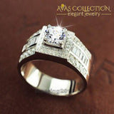 10Kt White Gold Filled Rings