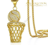 Basketball Pendant Necklace Necklaces