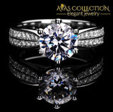 Round Cut His And Hers Set Rings