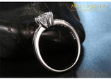 Fine 2.5Mm 0.5 Carat Engagement Ring Rings