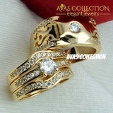 Lovers Wedding Set Rings