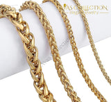 Braided Necklace Chain Necklaces