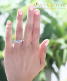 3 -Stone Ring 1.25 Ct Rings