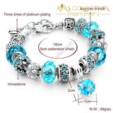 Crystal Beads Bracelet/ Avas Collection Charm Bracelets