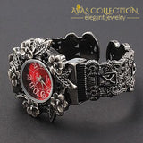 Vintage Flower Bracelet Watch Womens Watches