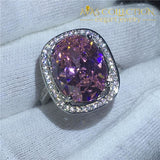 Big Oval Cut Fancy Ring Rings