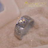 1.5Ct Male Engagement Ring Rings