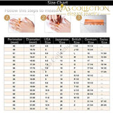 5 Carats Oval Cut Rose Women Wedding Rings Engagement Ring