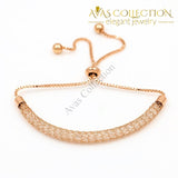 Crystal Adjustable Bracelets For Women/ Avas Collection Bracelet Chain & Link