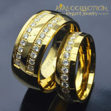 His & Hers/  Gold Tone Stainless Steel - Avas Collection