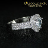 Heart Cut Promise Ring Rings
