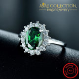 2Ct Oval Cut Ring Rings
