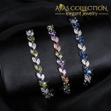 Elegant Silver Leaf Charm/ Avas Collection Bracelet Charm Bracelets