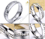 His And Hers Princess Cut Set Rings