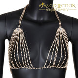 Beautiful Brassiere Body Jewelry Chain Necklaces