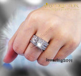 10Kt White Gold Filled Rings