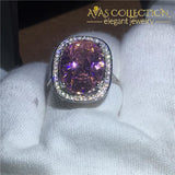 Big Oval Cut Fancy Ring Rings