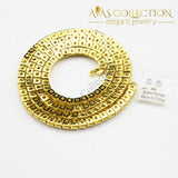 1 Row Rhinestones Hip-Hop 24Inch Necklace Pendants