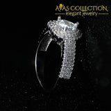 Heart Cut Promise Ring Rings